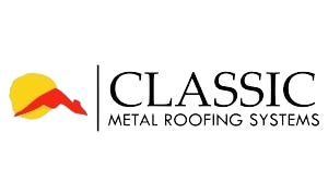 Classic Metal Roofing logo courtesy of www.ClassicMetalRoofingSystems.com