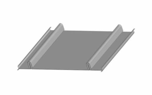 MBCI Small Batten standing seam metal roof profile.