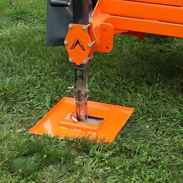 Malta Dynamics X500A outrigger pads, big-foot tough-steel pads for soft ground