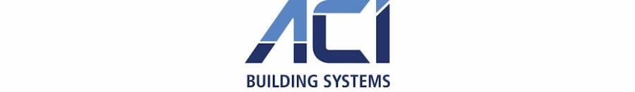 ACI Building Systems company logo banner. Image courtesy of www.ACIBuildingSystems.com. ACI Building Systems company logo banner. Image courtesy of www.ACIBuildingSystems.com.