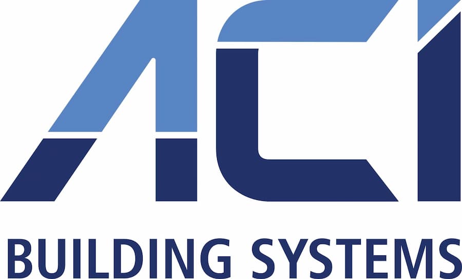 ACI Building Systems logo. Image courtesy of www.acibuildingsystems.com.