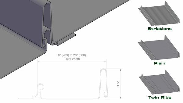 Alcan Products Quik-Lock 1.5" panel. Image courtesy of www.AlcanProducts.ca. 