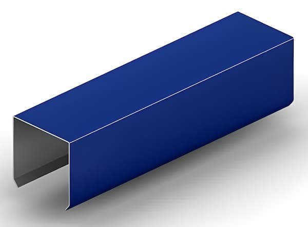 McElroy Metal Medallion II wide batten-cap. Image courtesy of www.McElroyMetal.com.