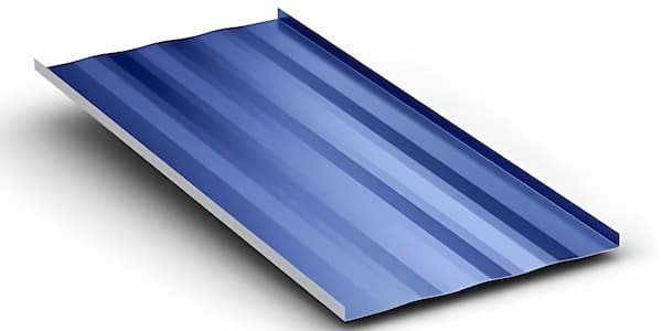 McElroy Metal Medallion I architectural batten-cap standing seam panel featuring a full batten cover and 1-inch rib height. Image courtesy of www.McElroyMetal.com.