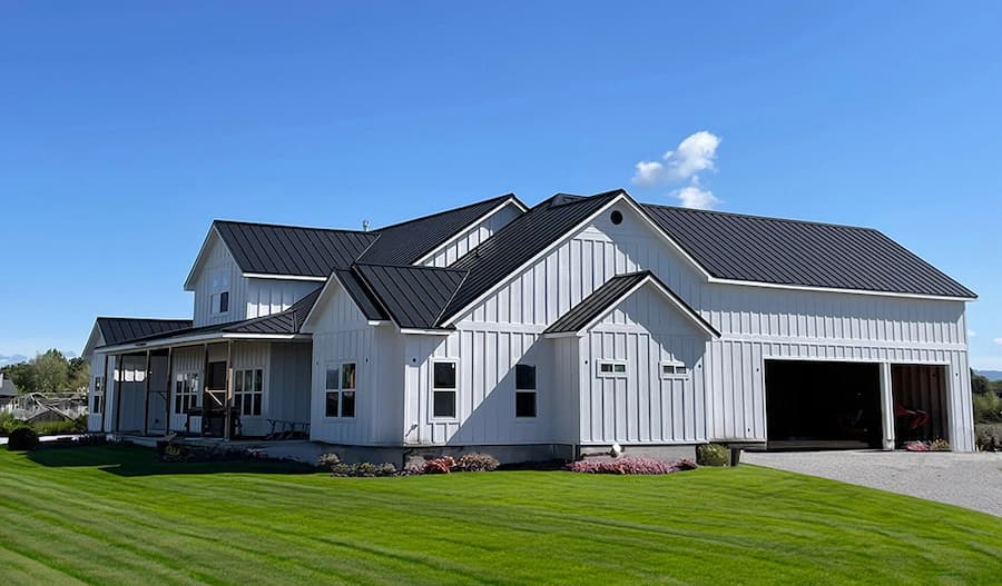 ASC Building Products standing seam roof. Image courtesy of www.ASCBP.com.