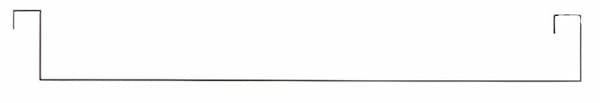 ASP ML-100 1-inch mechanical lock metal panel A close-up of the ML-100 mechanically locked standing seam profile for a clean, weather-tight finish. Image courtesy of www.aspmetals.com.