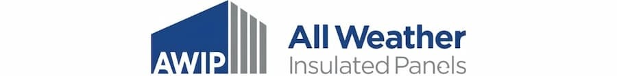AWIP All Weather Insulated Panels company logo. Image courtesy of www.AWIPanels.com. AWIP All Weather Insulated Panels company logo. Image courtesy of www.AWIPanels.com.