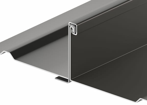 B&B Sheet Metal B1300 panel profile. Image courtesy of www.BBSheetMetal.com.