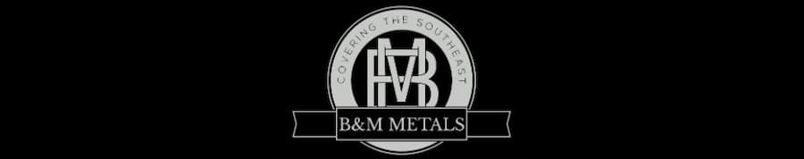 B&M Metal Roofing company logo. Image courtesy of www.BMMetalRoofing.com.