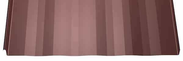 B&M Metals 1.5-inch Mechanical Seam high-wind standing-seam panel; image courtesy of www.BMMetalRoofing.com. Architectural profile of the B&M Metals 1.5-inch Mechanical Seam panel locked together for maximum weathertightness in storm-prone areas; image courtesy of www.BMMetalRoofing.com.