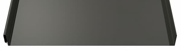B&M Metals Medallion-Lok 1.75-inch high snap-lock standing-seam panel; image courtesy of www.BMMetalRoofing.com. Profile view of the B&M Metals Medallion-Lok architectural panel featuring a high-end 1.75-inch snap-lock seam and hidden clip system; image courtesy of www.BMMetalRoofing.com.