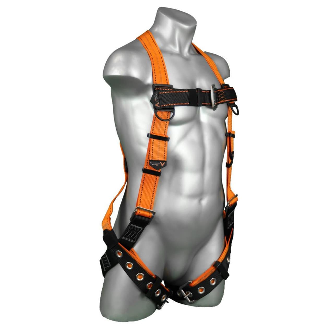 Malta Dynamics Warthog B2002 harness with tongue and buckle leg straps.