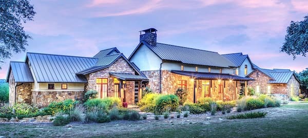 Baker Metal standing seam roof. Image courtesy of www.BakerMetalWorks.com.