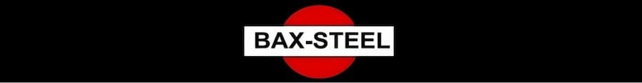 Bax-Steel company logo banner. Image courtesy of www.Bax-Steel.com. Bax-Steel company logo banner. Image courtesy of www.Bax-Steel.com.
