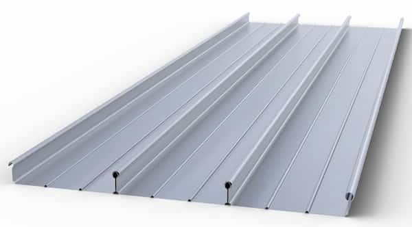 BEMO USA 305 standing seam panels. Image courtesy of www.BEMOUSA.com.