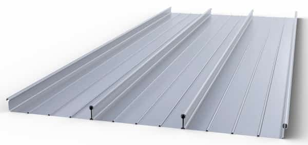 BEMO USA 400 standing seam panels. Image courtesy of www.BEMOUSA.com.