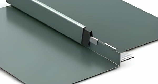 Berridge Tee-Panel standing seam panel. Image courtesy of www.Berridge.com. Berridge Tee-Panel standing seam panel. Image courtesy of www.Berridge.com.