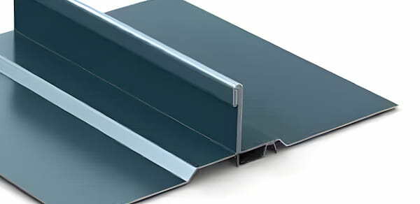 Berridge Double-Lock Zee-Lock standing seam panel. Image courtesy of www.Berridge.com. Berridge Double-Lock Zee-Lock standing seam panel. Image courtesy of www.Berridge.com.