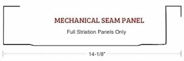 Buckeye Metal Sales 2 inch Commercial Mechanical panel. 