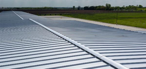 Butler Manufacturing standing seam roof. Image courtesy of www.butlermfg.com.