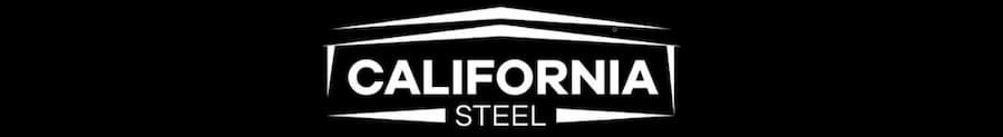 Corporate logo for California Steel Roofing, a leading provider of steel roofing and siding panels since 1974; image courtesy of www.CaliforniaSteelRoofing.com.