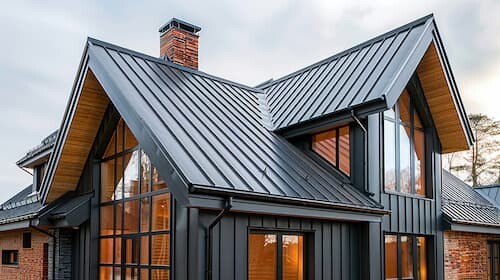 California Steel standing seam roof