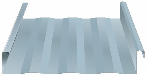 Ceco Building Systems SuperLok standing seam panel. Image courtesy of www.CecoBuildings.com.  Ceco Building Systems SuperLok standing seam panel. Image courtesy of www.CecoBuildings.com.