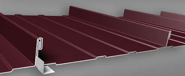 CMG Coated Metals Group Ultra-Seam panel. Image courtesy of www.CMGMetals.com. CMG Coated Metals Group Ultra-Seam panel. Image courtesy of www.CMGMetals.com.