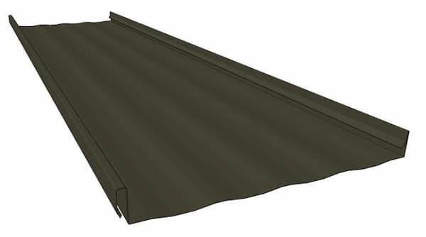 Series 2000 standing seam panel. Image courtesy of www.CMPMetalSystems.com.
