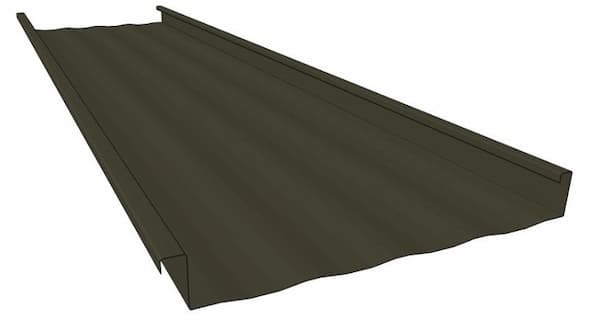 Series 2500 standing seam panel. Image courtesy of www.CMPMetalSystems.com.