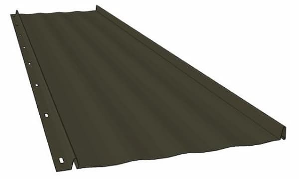 CMP Nailstrip standing seam panel. Image courtesy of www.CMPMetalSystems.com.