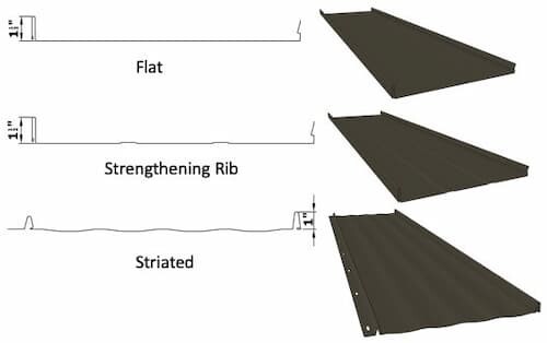 Coastal Metal Roofing Supply Series 1000 snap Lock Panel