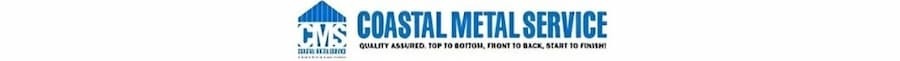 Official Coastal Metal Service (CMS) manufacturer logo. Image courtesy of www.coastalmetalservice.com