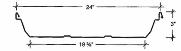 Corle Building Systems Snap-Seal panel. Image courtesy of www.Corle.com.