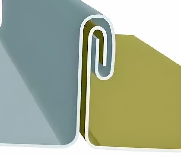 Dallas Metal Products DMP 1.5-inch Mechanical Seam high-strength metal roofing profile; image courtesy of www.DallasMetalProducts.com. Technical profile of the DMP 1.5-inch Mechanical Seam panel featuring field-seamed locking for maximum strength on high-end commercial projects; image courtesy of www.DallasMetalProducts.com.