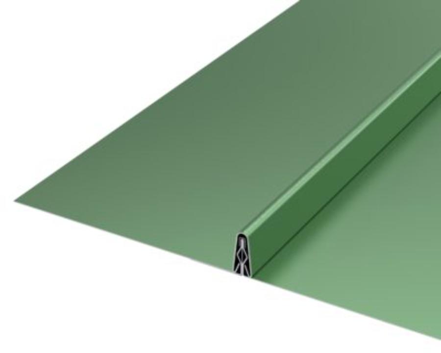 DMI Curved Snap-On-Seam CR-SS10 panel profile. Image courtesy of www.dmimetals.com.