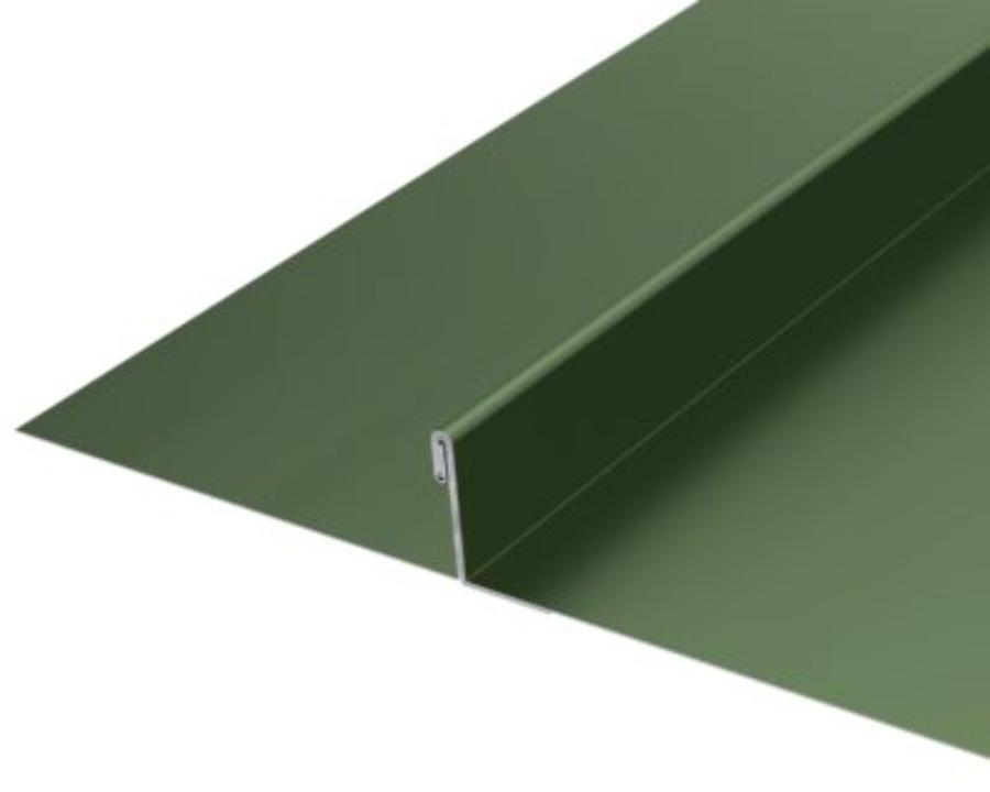 DMI Double-Lock DL15 panel profile. Image courtesy of www.dmimetals.com.