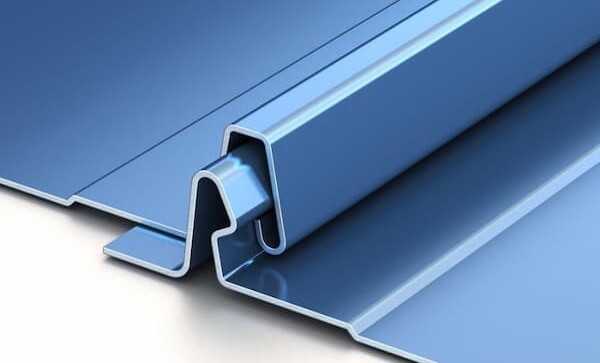 Drexel Metals 100NS standing seam panel. Image courtesy of www.DrexMet.com.