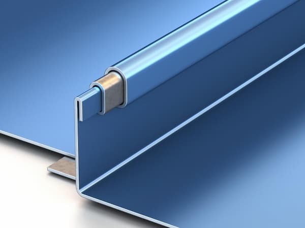 Drexel Metals 150SS standing seam panel. Image courtesy of www.DrexMet.com.