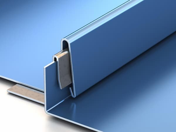 Drexel Metals 450 standing seam panel. Image courtesy of www.DrexMet.com.