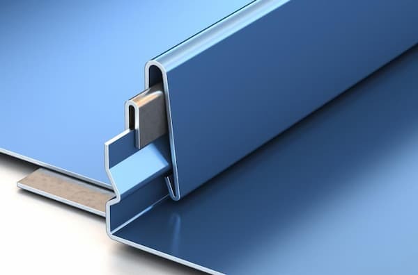 Drexel Metals 450SL standing seam panel. Image courtesy of www.DrexMet.com.