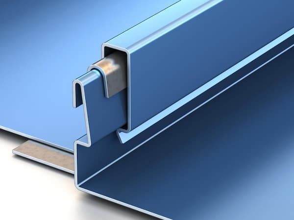 Drexel Metals 550S standing seam panel. Image courtesy of www.DrexMet.com.