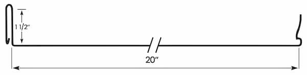 Everlast Roofing Everseam standing seam panel. Image courtesy of www.EverlastRoofing.com. Everlast Roofing Everseam standing seam panel. Image courtesy of www.EverlastRoofing.com.