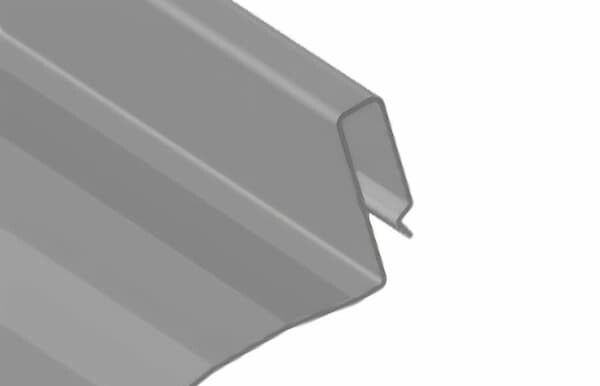 Exceptional Metals LokSeam panels. Image courtesy of www.Exceptional Metals.com. Exceptional Metals LokSeam panels. Image courtesy of www.Exceptional Metals.com.