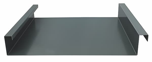 Fabral Powerseam standing seam roof panel. Image courtesy of www.Fabral.com. Fabral Powerseam standing seam roof panel. Image courtesy of www.Fabral.com.