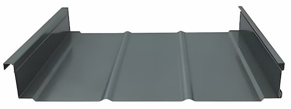 Fabral Stand N Seam standing seam roof panel. Image courtesy of www.Fabral.com. Fabral Stand N Seam standing seam roof panel. Image courtesy of www.Fabral.com.