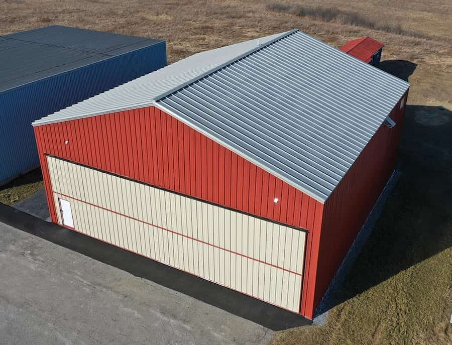 Fortify standing seam roof system. Image courtesy of www.fortifybuildingsolutions.com.