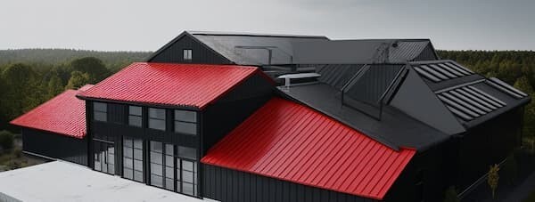 Freedom Metal standing seam roof system. Image courtesy of www.FreedomMetal.com.