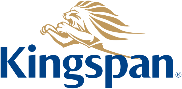 Kingspan logo. Image courtesy of www.Kingspan.com.