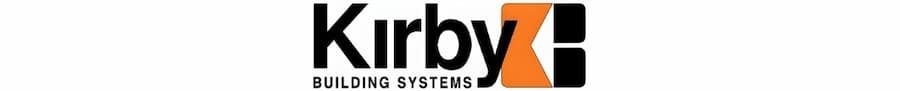 Kirby Building Systems company logo. Image courtesy of www.KirbyBuildingSystems.com. Kirby Building Systems company logo. Image courtesy of www.KirbyBuildingSystems.com.